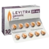 Levitra 20mg tablets for erectile dysfunction treatment